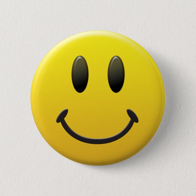 face! 6 cm round badge (Front)