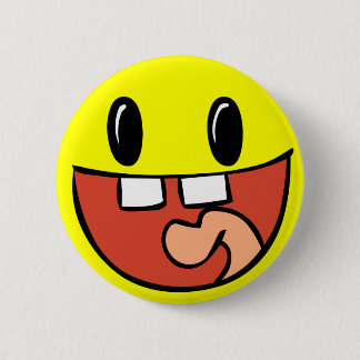 Face 6 Cm Round Badge