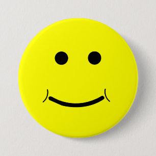 Face 7.5 Cm Round Badge