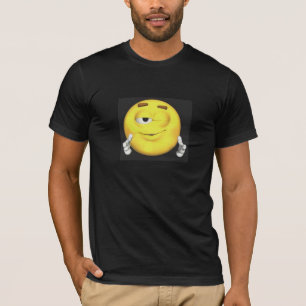 Face Black T Shirt