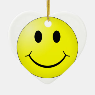 Face Ceramic Tree Decoration