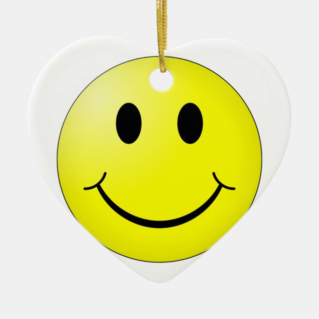 Face Ceramic Tree Decoration (Front)