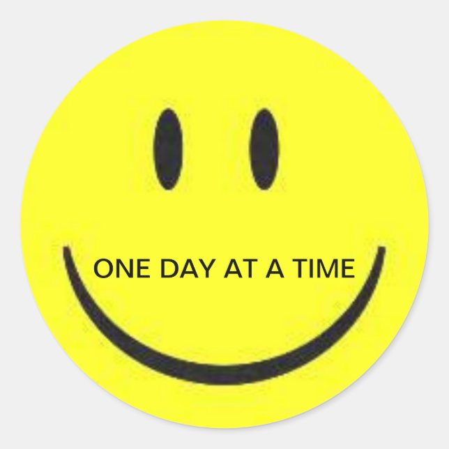 Face Classic Round Sticker (Front)