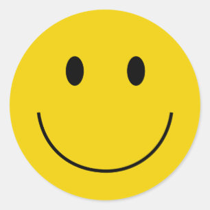 Face Classic Round Sticker