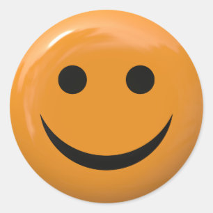 Face Classic Round Sticker