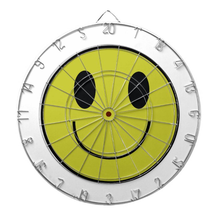 Face Dart Board Zazzle.co.uk