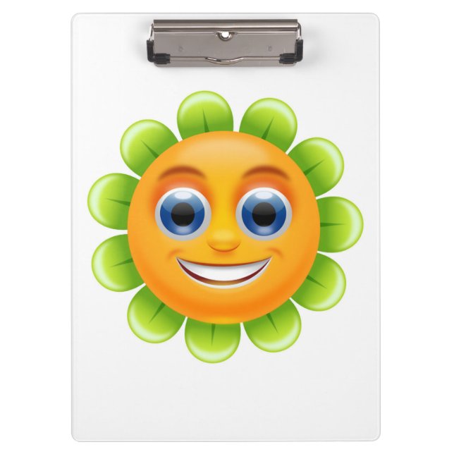 FACE FLOWER CLIPBOARD (Front)