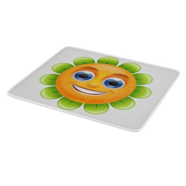 FACE FLOWER CUTTING BOARD (Corner)