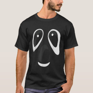 Face Ghost Boys Kids Men Funny Halloween Costume T-Shirt