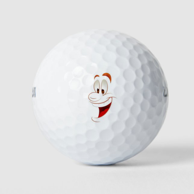 Face Golf Balls (Front)