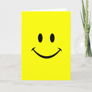 face greeting card
