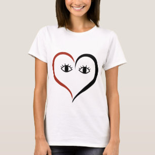 Face Heart T-Shirt