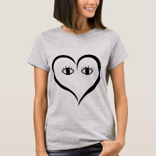 Face Heart T-Shirt