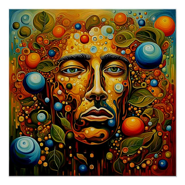 Face in Foliage 5 Poster (Front)