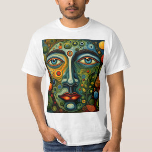Face in Foliage 7 T-Shirt