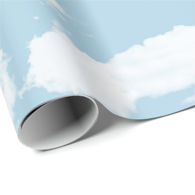 Face in the clouds wrapping paper (Roll Corner)