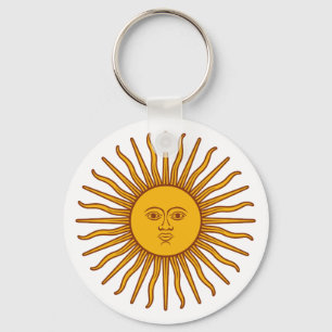 Face in the Sun - Sunshine Key Ring