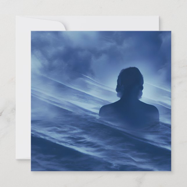 Face it Alone Invitation (Front)