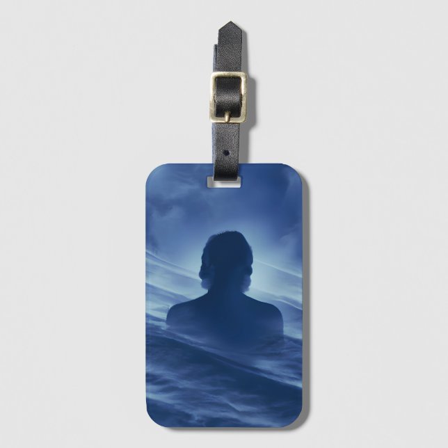 Face it Alone Luggage Tag (Front Vertical)
