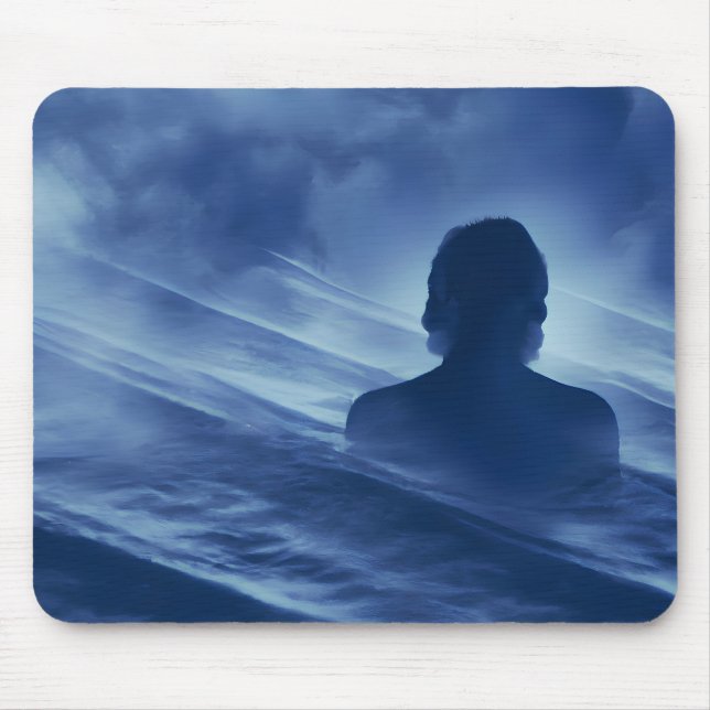 Face it Alone Mouse Mat (Front)