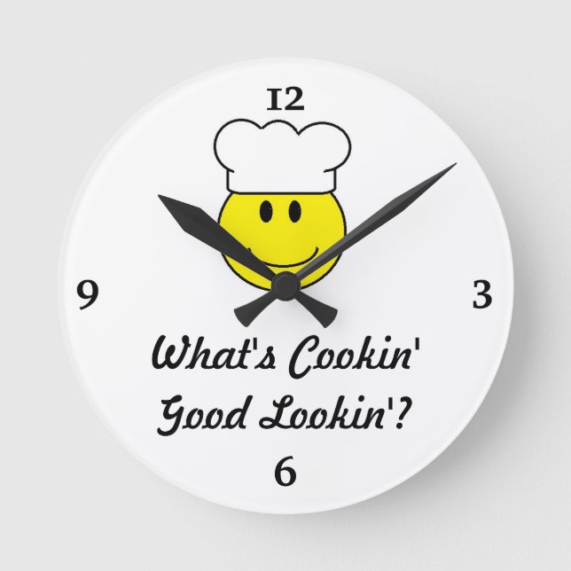 Face Kitchen Clock Flirt (Front)