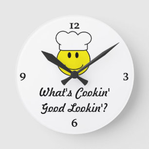 Face Kitchen Clock Flirt