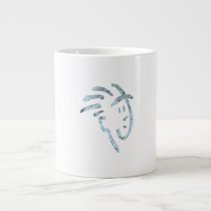 Face Large Coffee Mug