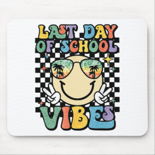 Face Last Day Of School Vibes Gles Tropical Summer Mouse Mat