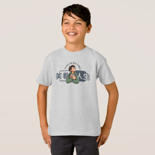 Face life with a smile (2)   Kids T-Shirt