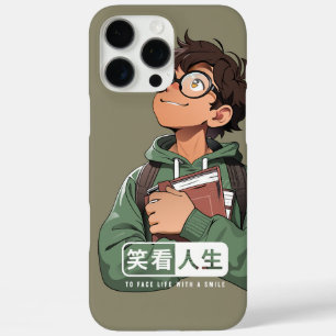 Face life with a smile iPhone 16 pro max case