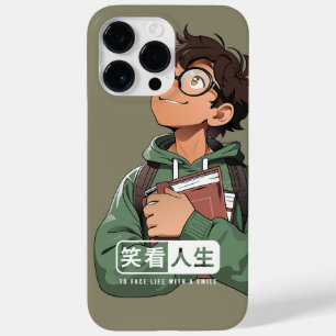 Face life with a smile Case-Mate iPhone 14 pro max case