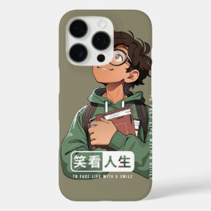 Face life with a smile iPhone 16 pro case