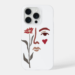 Face Line Art Case