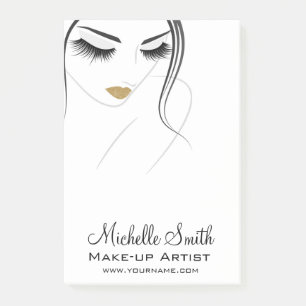 Face long lashes Lash Extensions Post-it Notes