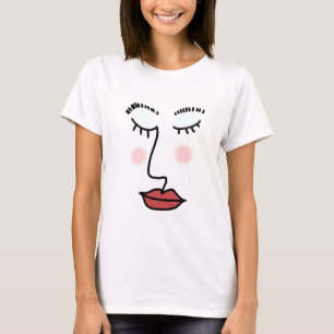 face makeup T-Shirt