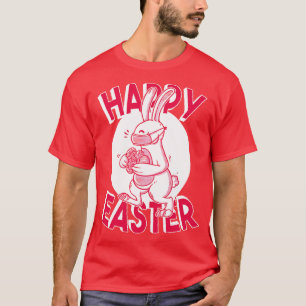 Face Mask Easter Bunny T-Shirt