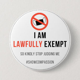 Face Mask Exept Badge