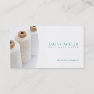 Face Masks Slogans Business Cards