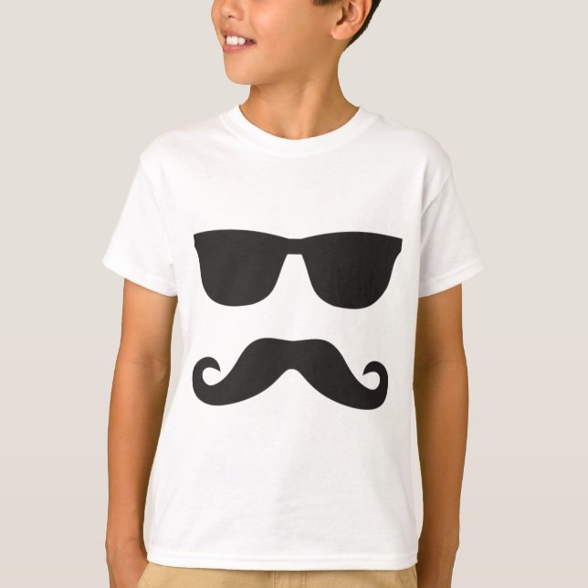face moustache T-Shirt (Front)