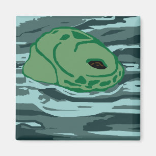 Face of a Honu magnet
