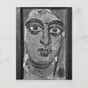 Face of a lady from the Church of St-Ambrosius Postcard