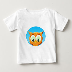 Face Of A Little Owl Baby T-Shirt