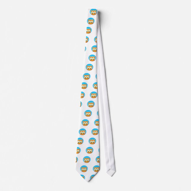 Face Of A Little Owl Tie (Front)