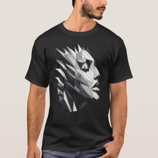 Face of a polygonal woman T-Shirt