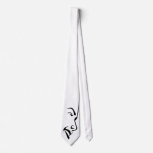 Face of a Woman Tie