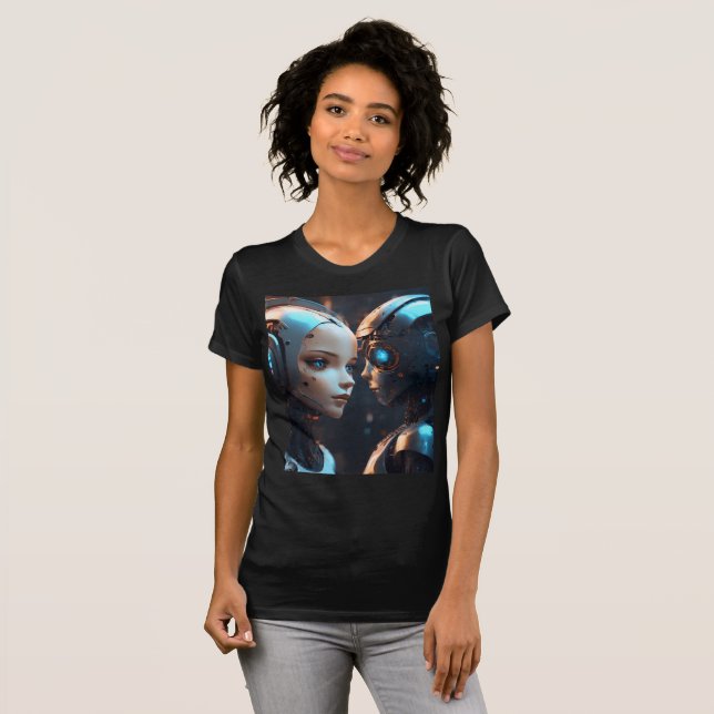 Face of AI Chatbot T-Shirt (Front Full)