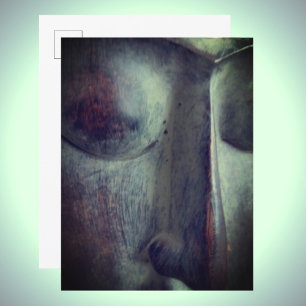 Face of Buddha Enlightenment Postcard
