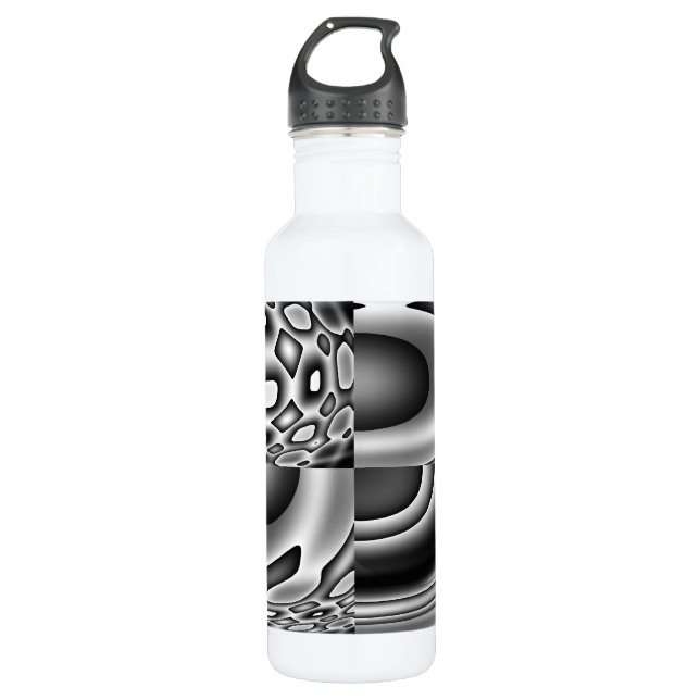 Face of Evil 710 Ml Water Bottle (Front)