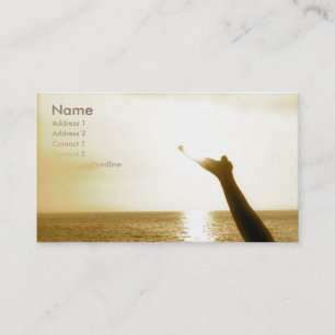 Face of God Aviation Business Card