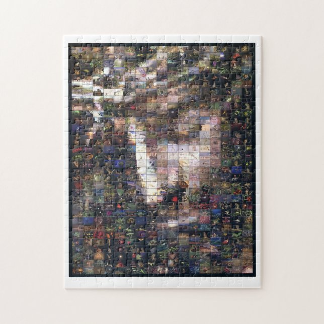 Face of Jesus Agrainofmustardseed.com Jigsaw Puzzle (Vertical)